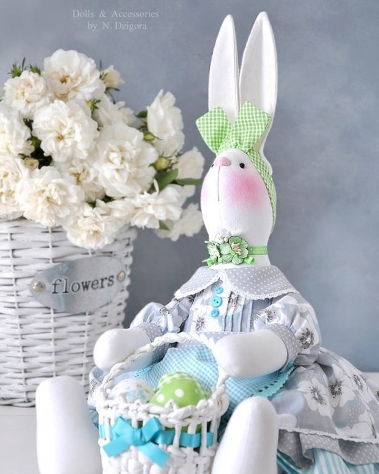 ​Зайка в стиле тильда