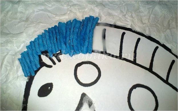 Мастер-класс по изготовлению картины "Синяя лошадка": часть 2 Мастер-класс по изготовлению картины "Синяя лошадка": часть 2