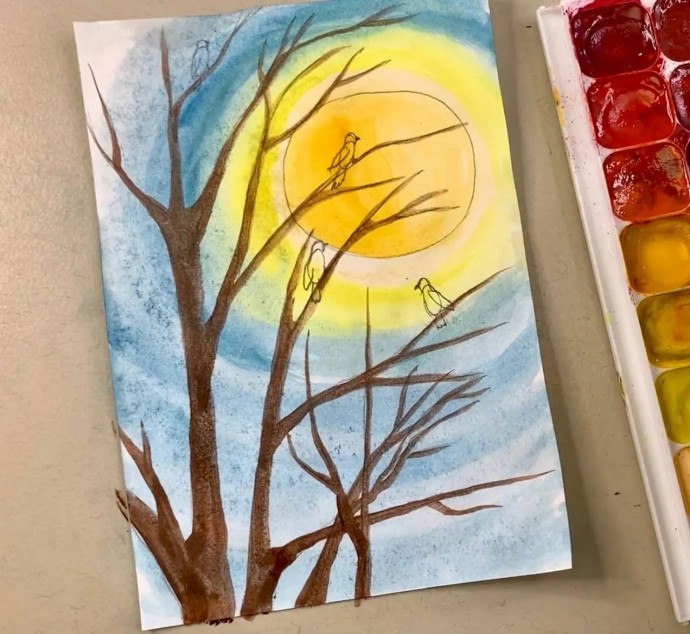 Скворцы прилетели Скворцы прилетели