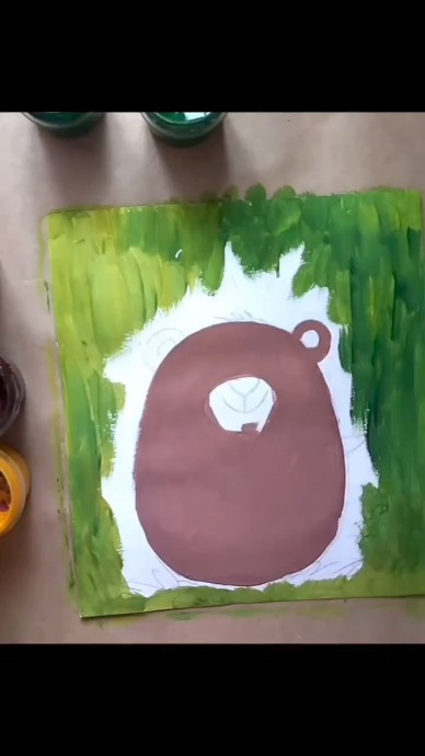 ​Ёжик с цветами