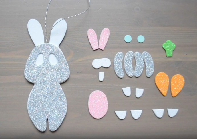 Зайчики из фоамирана