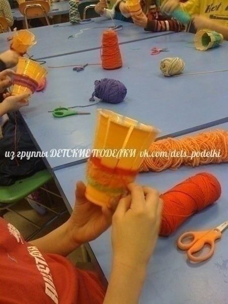 Шерстяные вазочки Шерстяные вазочки