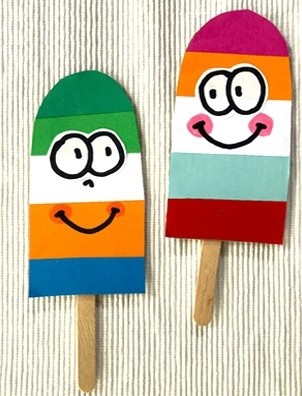 Мороженое из картона Мороженое из картона