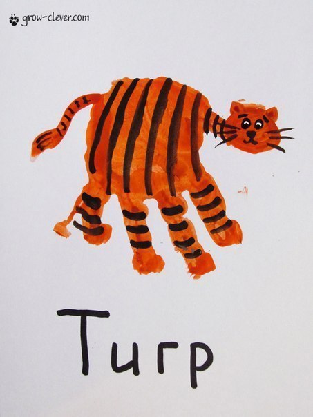 Рисуем ладошками с детьми: идеи Рисуем ладошками с детьми: идеи