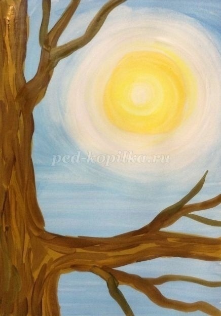 Рисуем скворца гуашью Рисуем скворца гуашью