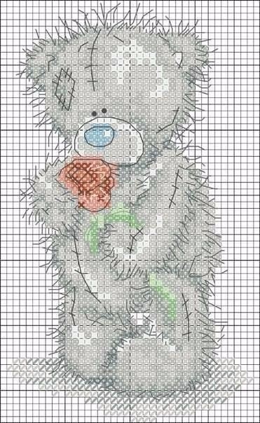 ​Вышиваем с детьми мишек Тедди