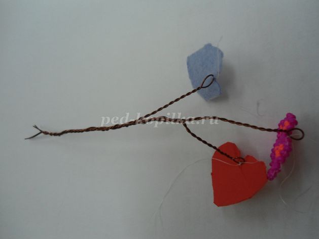 Дерево из сердечек: часть 2