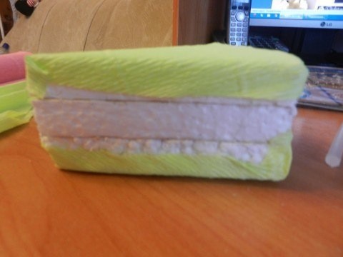 Имитация красивого куска пирога