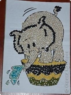 ​Идеи аппликаций из круп