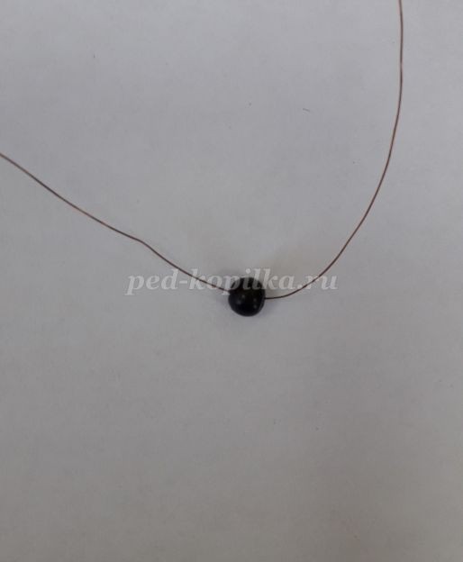 Мышонок из бисера пошагово Мышонок из бисера пошагово