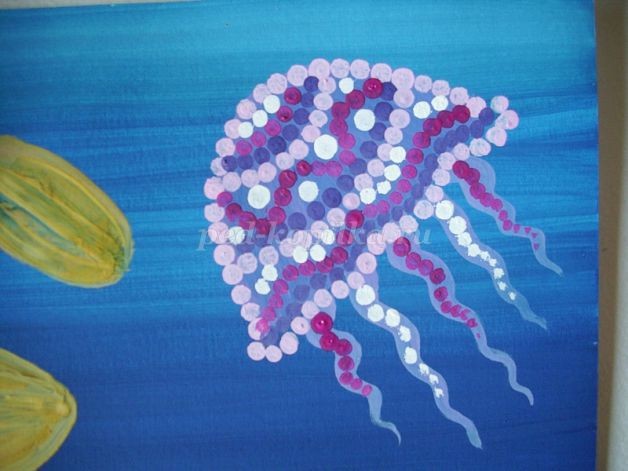 Как нарисовать подводный мир красками