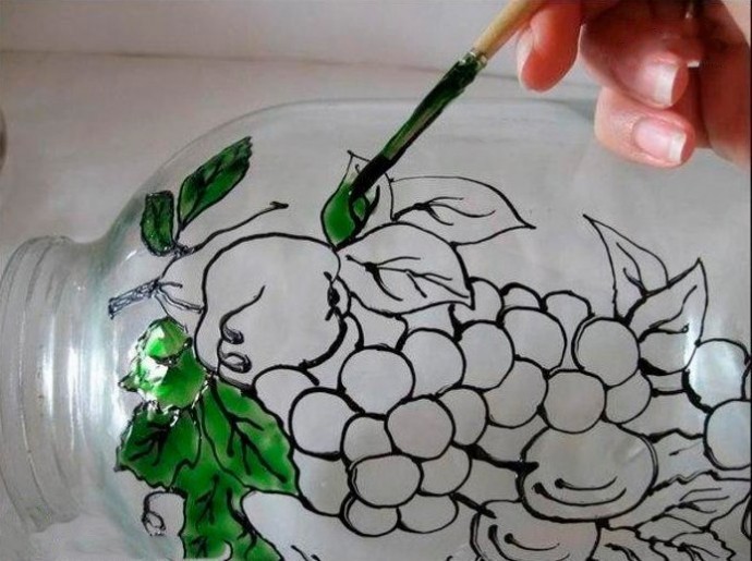 Витражные банки