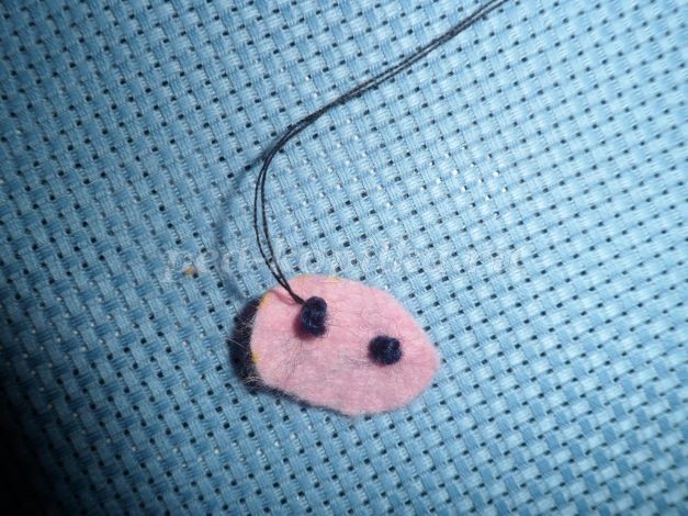 ​Вышиваем с детьми панно "Со старым Новым годом": часть 3