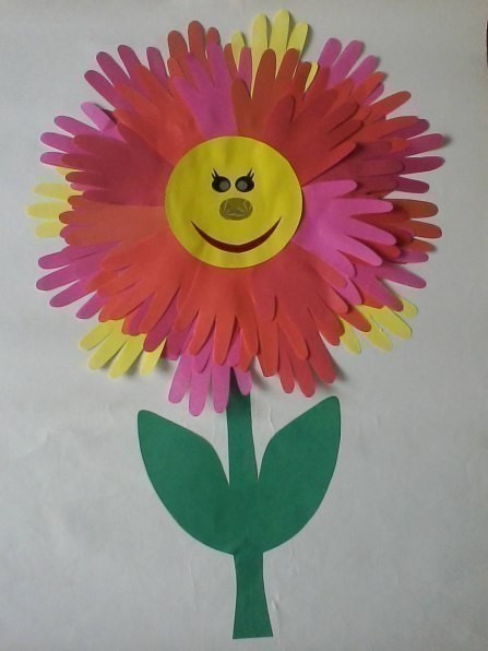 Аппликации из ладошек 2