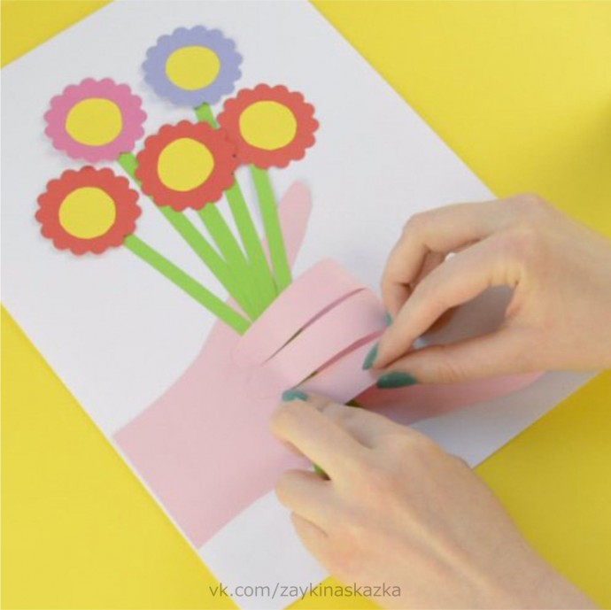 Букет в руке Букет в руке