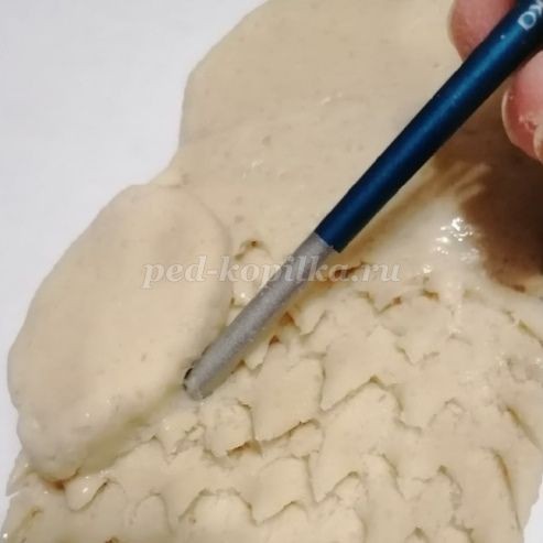 Сова из соленого теста детскими руками Сова из соленого теста детскими руками