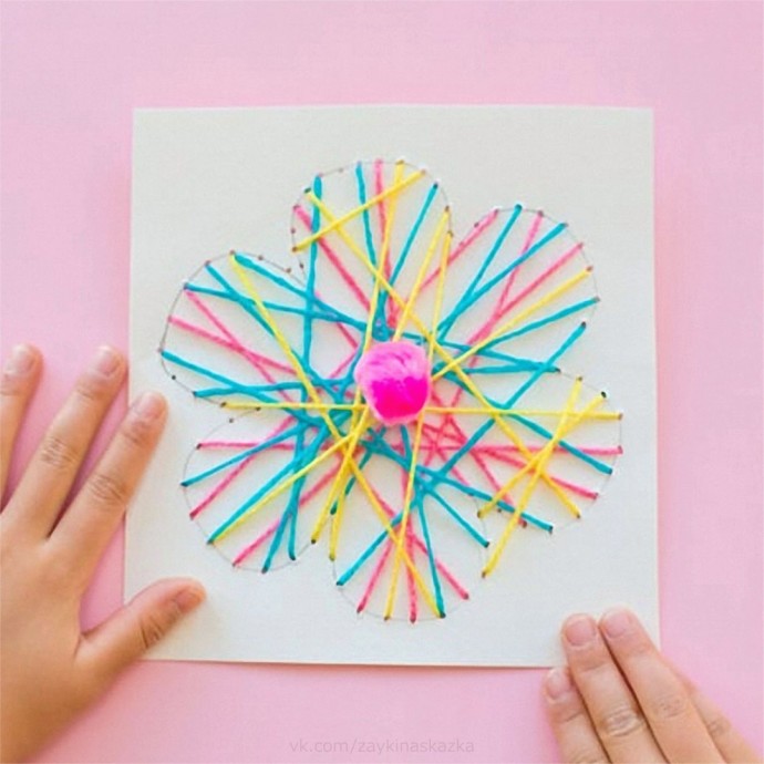 Ниткография для детей Ниткография для детей