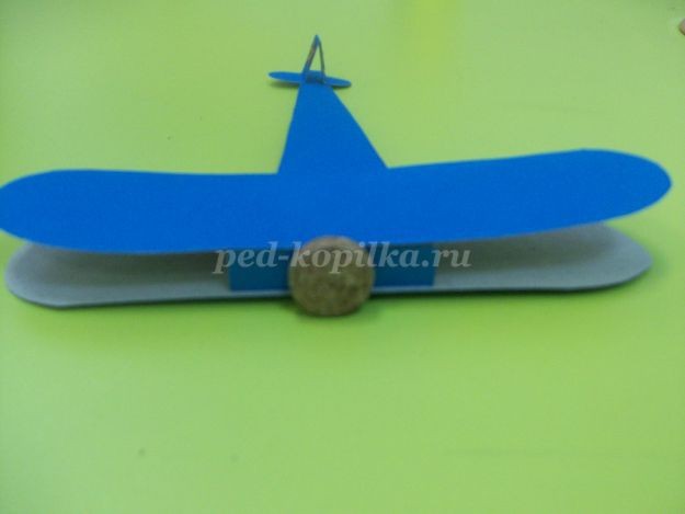 Самолет из картона: мастер-класс, часть 4