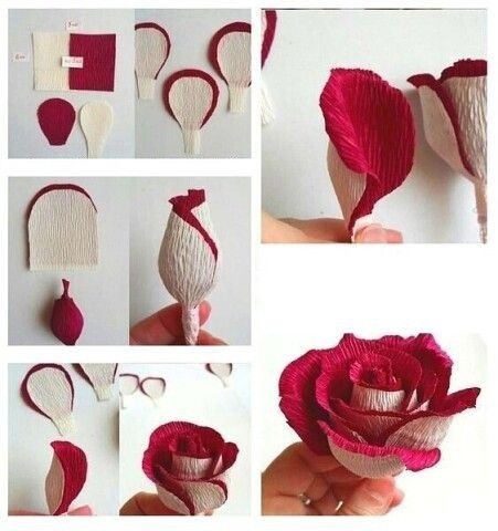 Цветы из бумаги