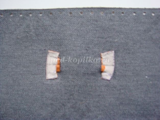 Органайзер из искусственной кожи для детских поделок Органайзер из искусственной кожи для детских поделок