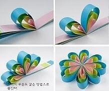 Объемные поделки из бумажных полосок