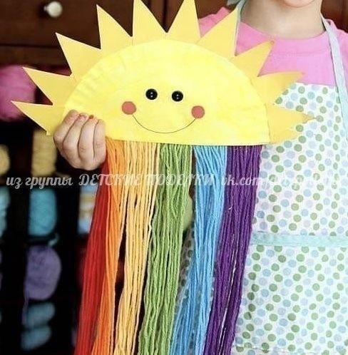 Плетёнки из картона и пряжи