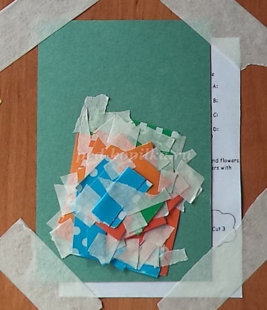 ​Открытка ко Дню Учителя в технике айрис-фолдинг