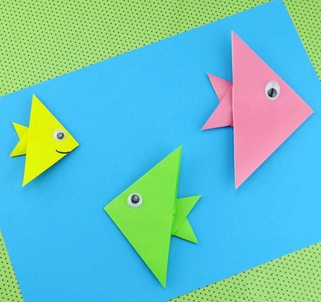 Рыбки-оригами