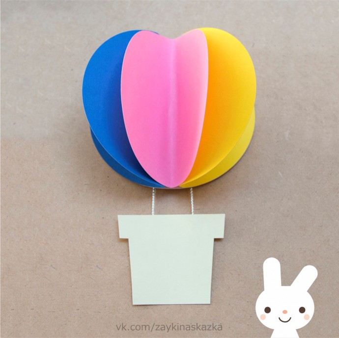 ​Воздушные шары из бумаги