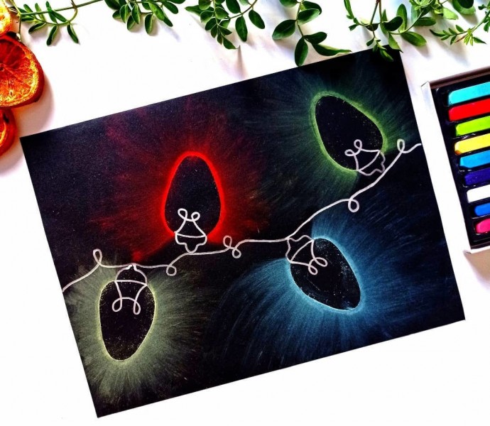 Светящаяся гирлянда