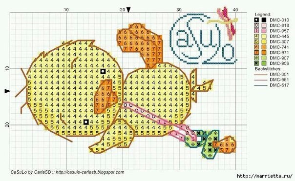 Вышивка забавных утят