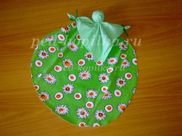 Кукла травница детскими руками