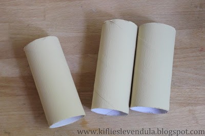 Русалочки из картонных втулок