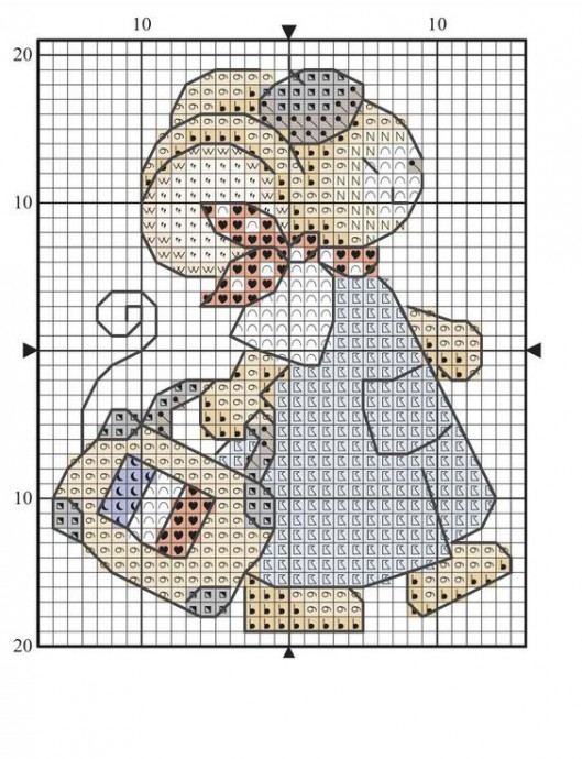 Вышиваем добрые сюжеты с мышатами