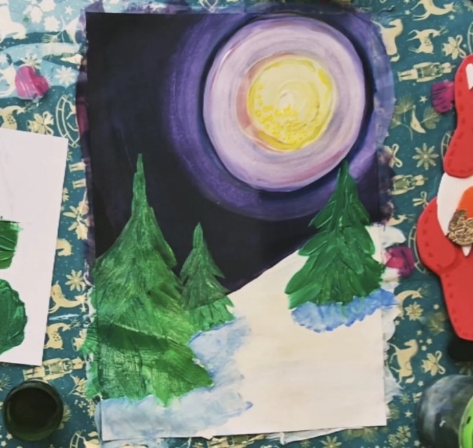 Зимняя ночь Зимняя ночь