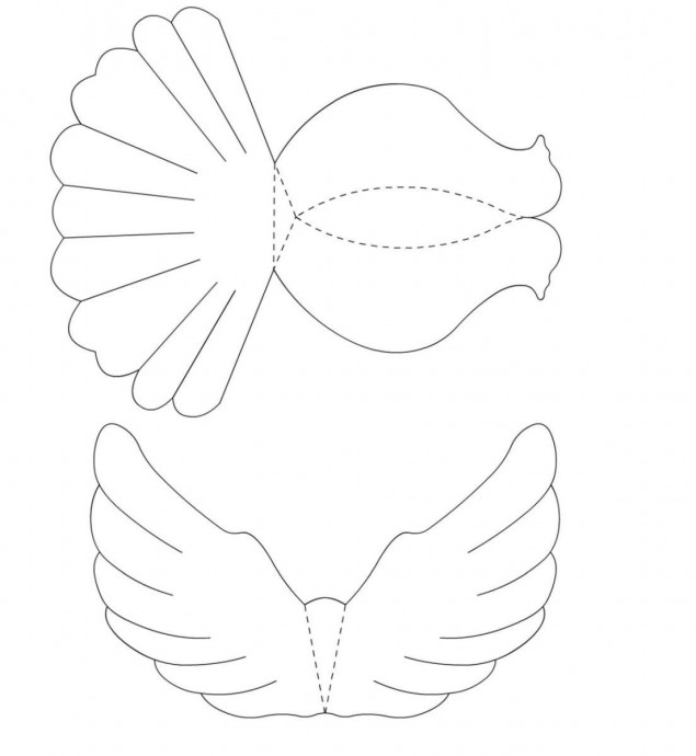 ​Белый голубь