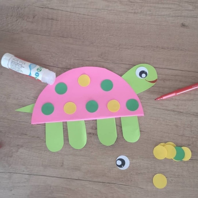 Бумажная черепашка