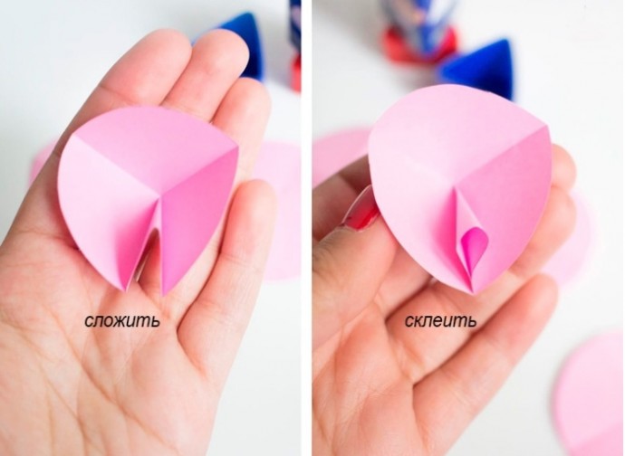 Бумажные букетики для декора Бумажные букетики для декора