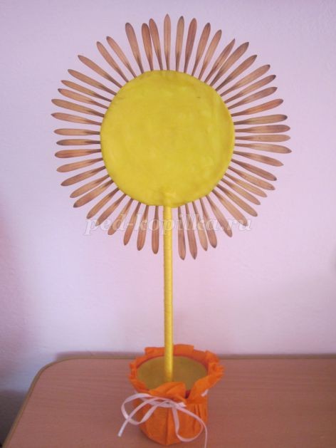 Солнышко из семян ясеня детскими руками: часть 2 Солнышко из семян ясеня детскими руками: часть 2