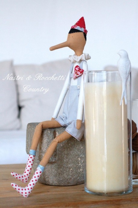 ​Шьём с детьми Буратино