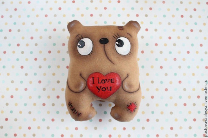 Кофейный медвежонок