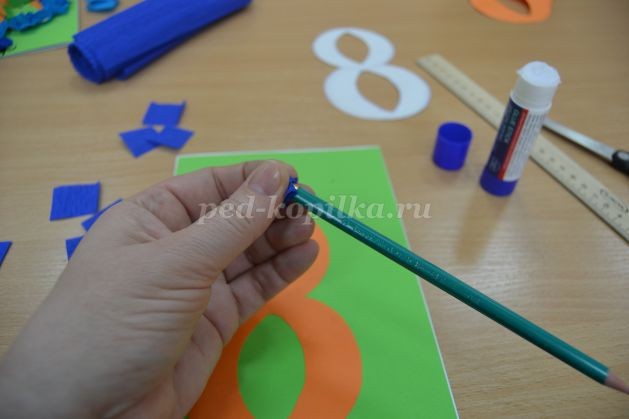 ​Подарок мамочке на 8 марта детскими руками: мастер-класс, часть 3