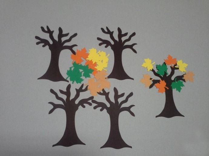 Аппликация "Времена года"