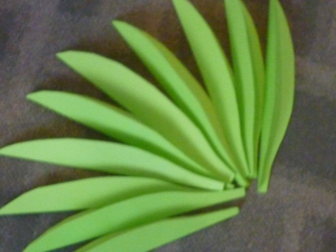 Бумажные подснежники