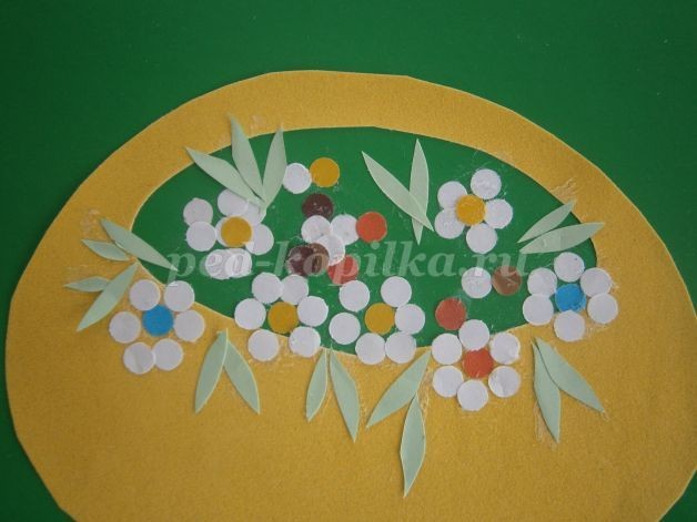 ​Цветы в корзиночке: часть 2