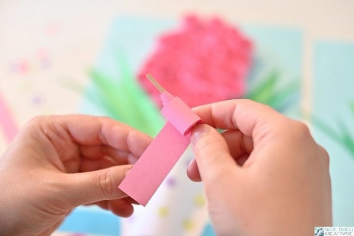 Нежная цветочная аппликация Нежная цветочная аппликация