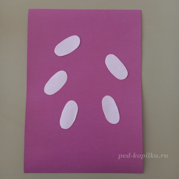 Объёмная аппликация "Подснежники" Объёмная аппликация "Подснежники"