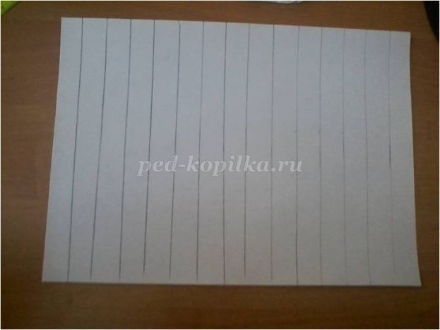 Аппликация "Лебедь"