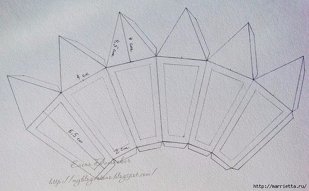 Фонарик из картона Фонарик из картона