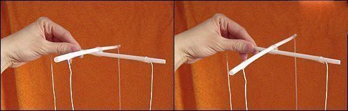 Марионетка страусенок